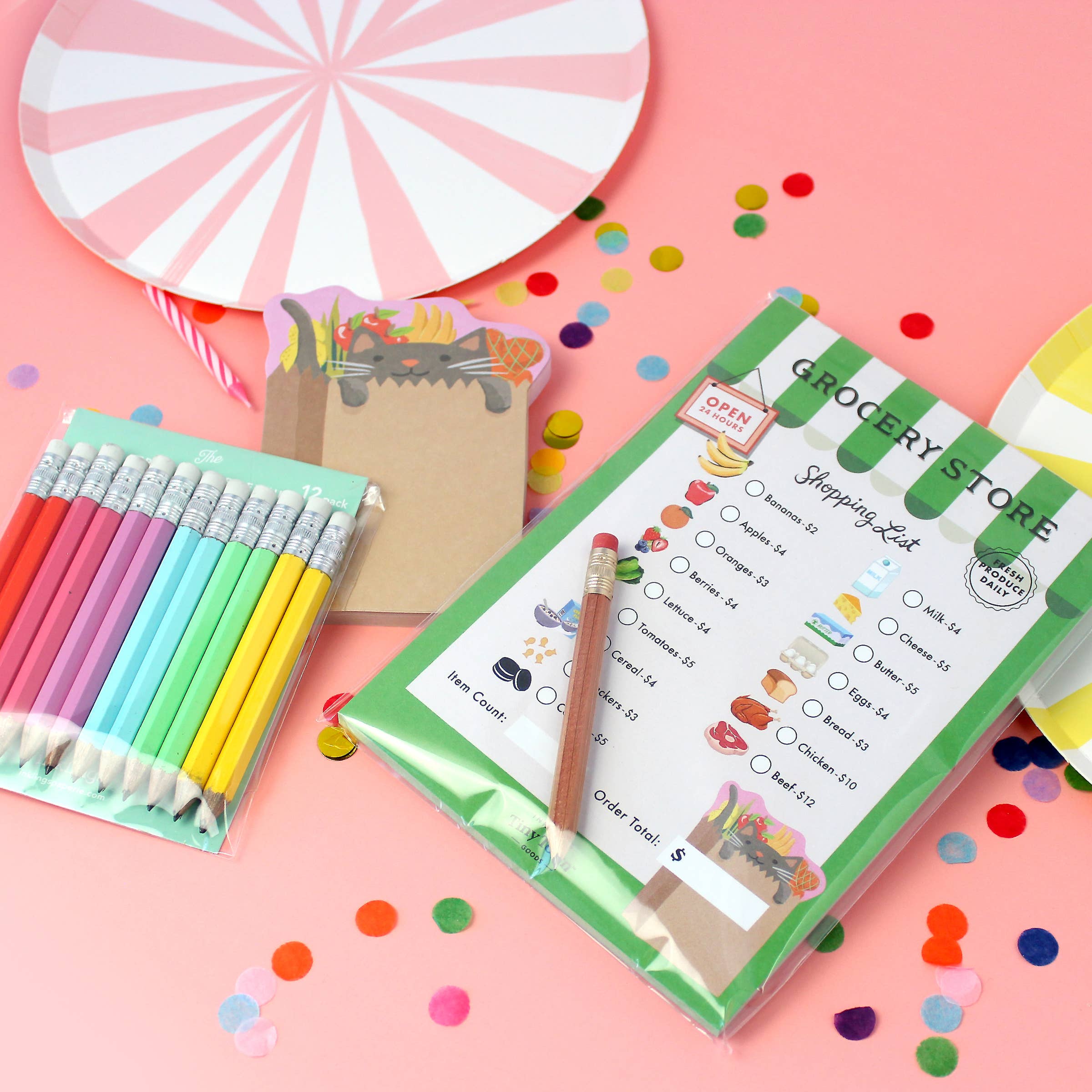 Tiny Town Play Notepad - Grocery Store - DIGS