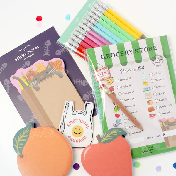 Tiny Town Play Notepad - Grocery Store - DIGS