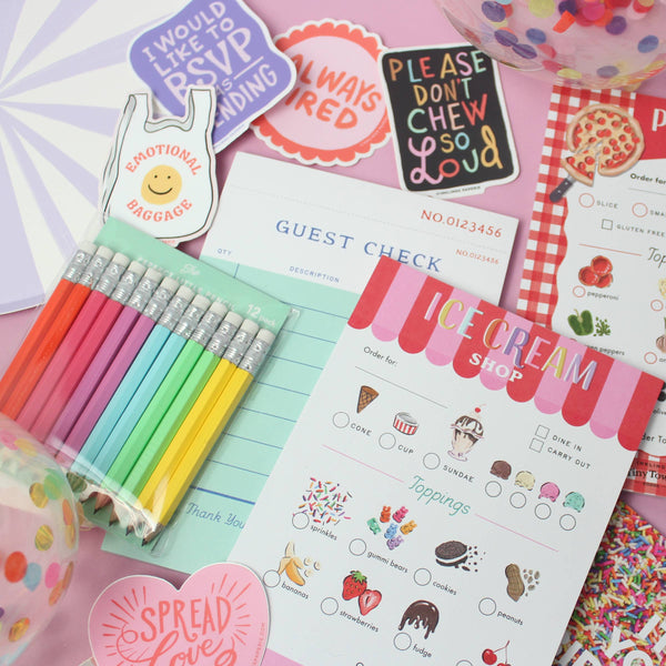 Tiny Town Play Notepad - Ice Cream Shop - DIGS