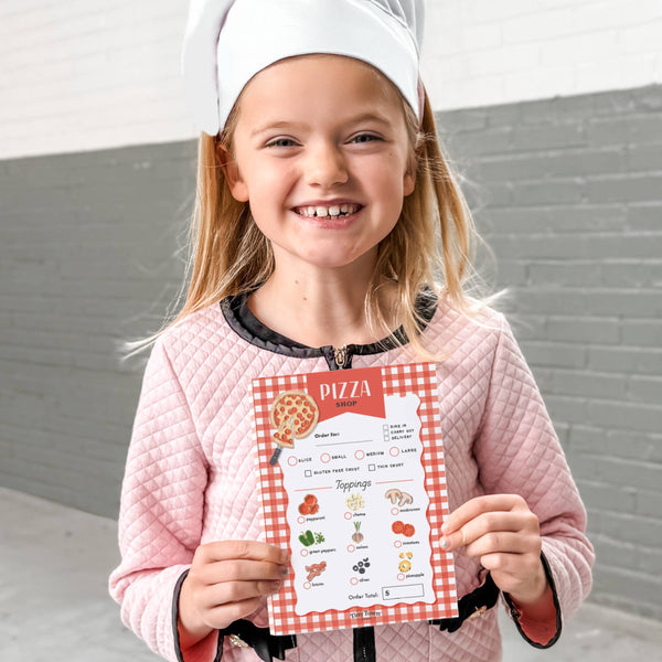 Tiny Town Play Notepad - Pizza Shop - DIGS