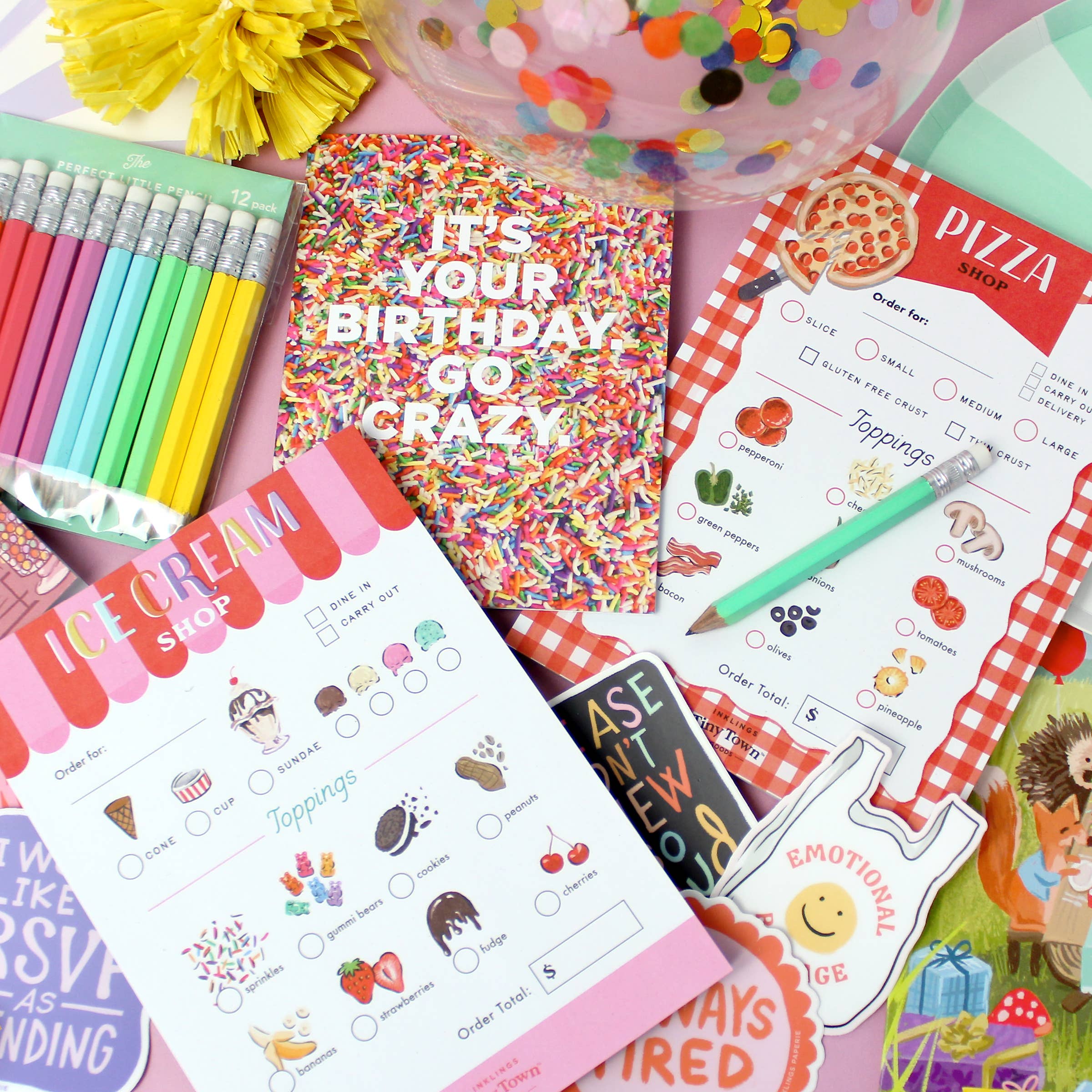 Tiny Town Play Notepad - Pizza Shop - DIGS