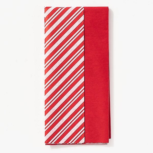 Tissue Paper Dual Pack: Holiday Peppermint and Red - DIGS
