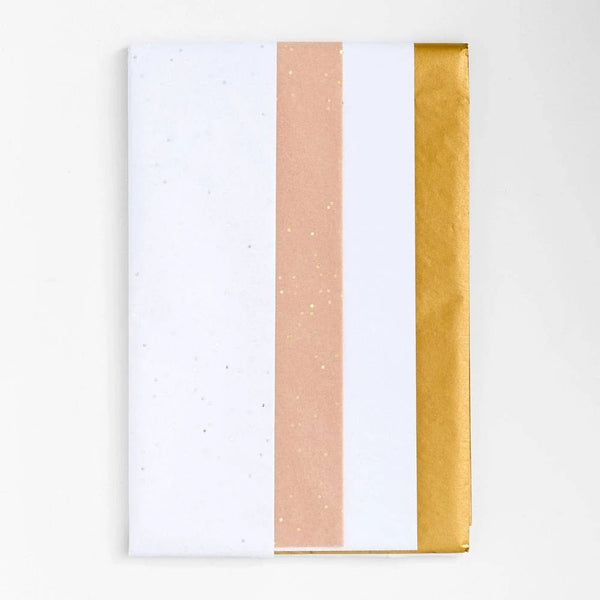 Tissue Paper Set: White & Gold - DIGS