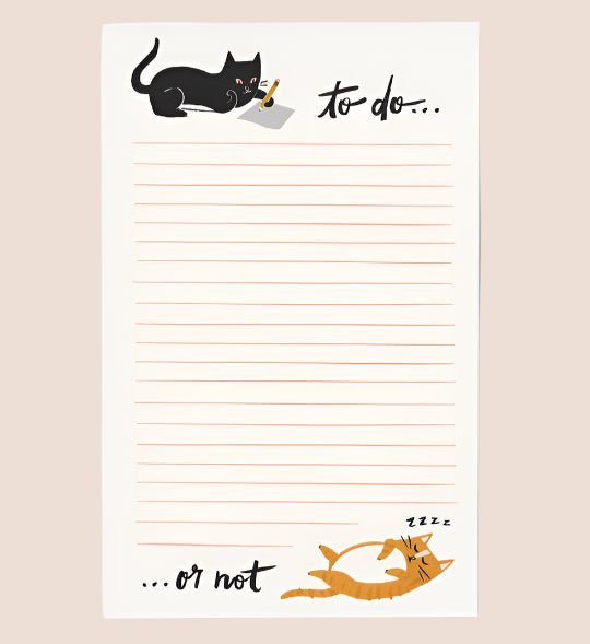 To Do Or Not Notepad - DIGS