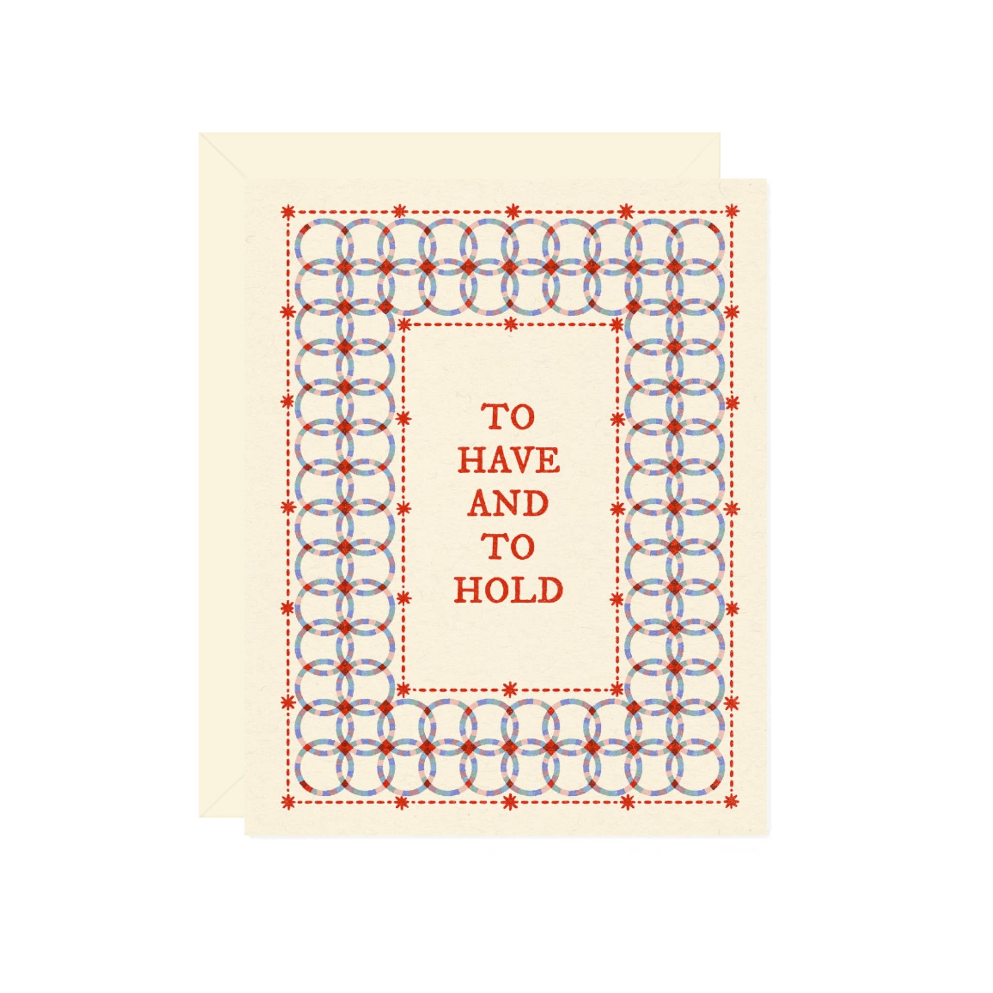 To Have & To Hold Wedding Card - DIGS