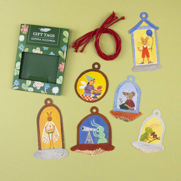 Toadstool Friends Gift Tags - DIGS