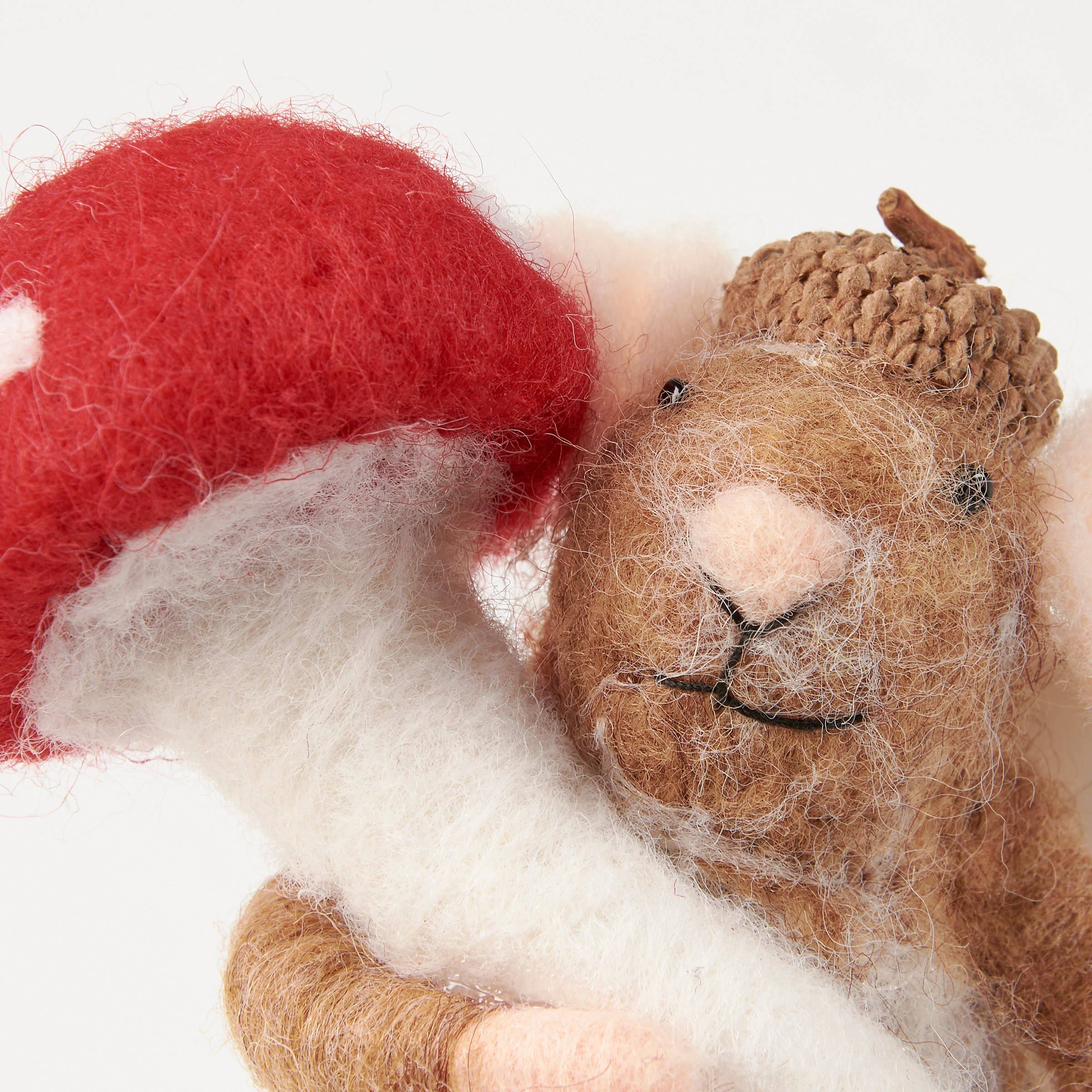 Toadstool Mouse Ornament - DIGS