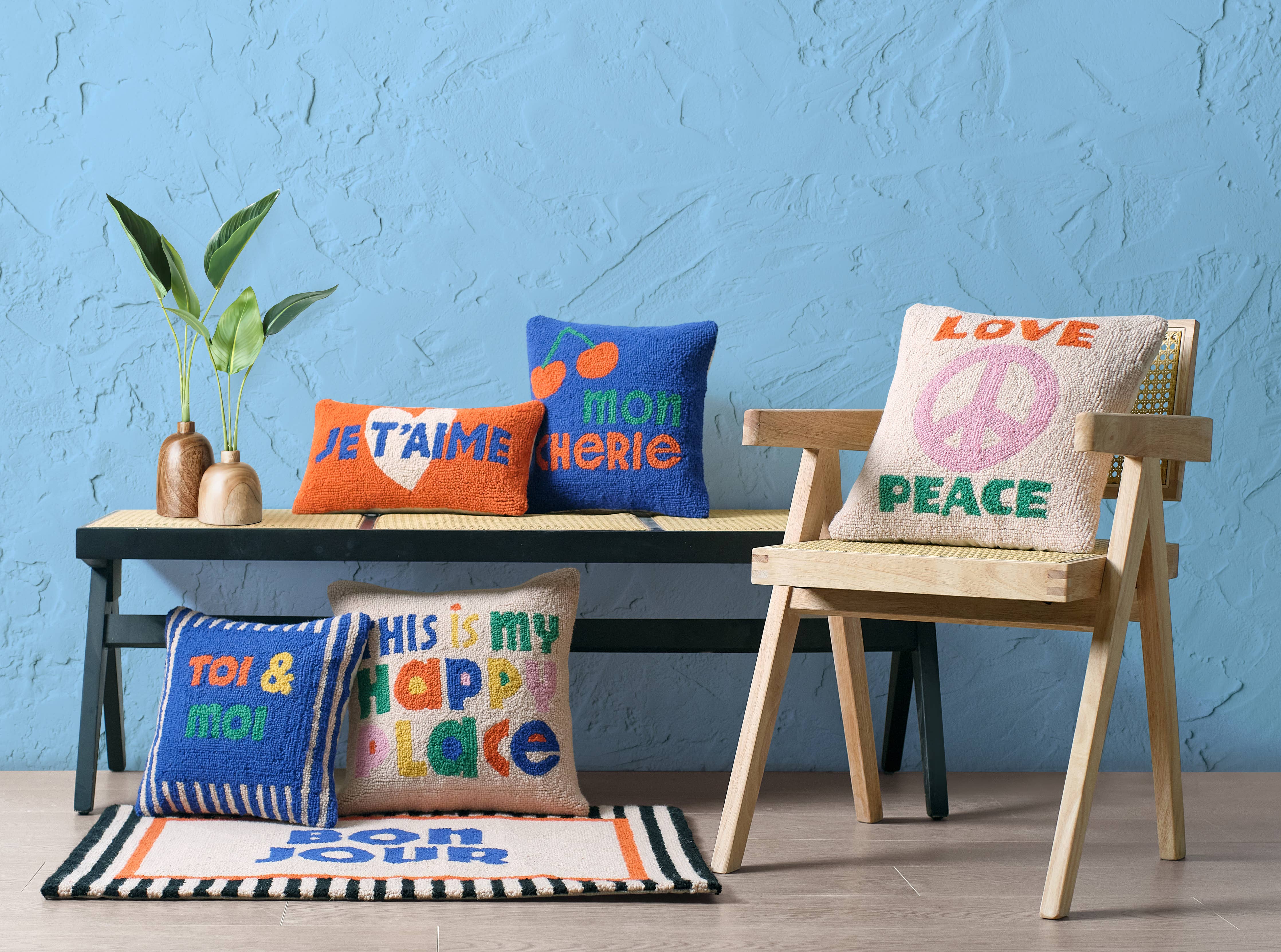Toi & Moi Hook Pillow - DIGS