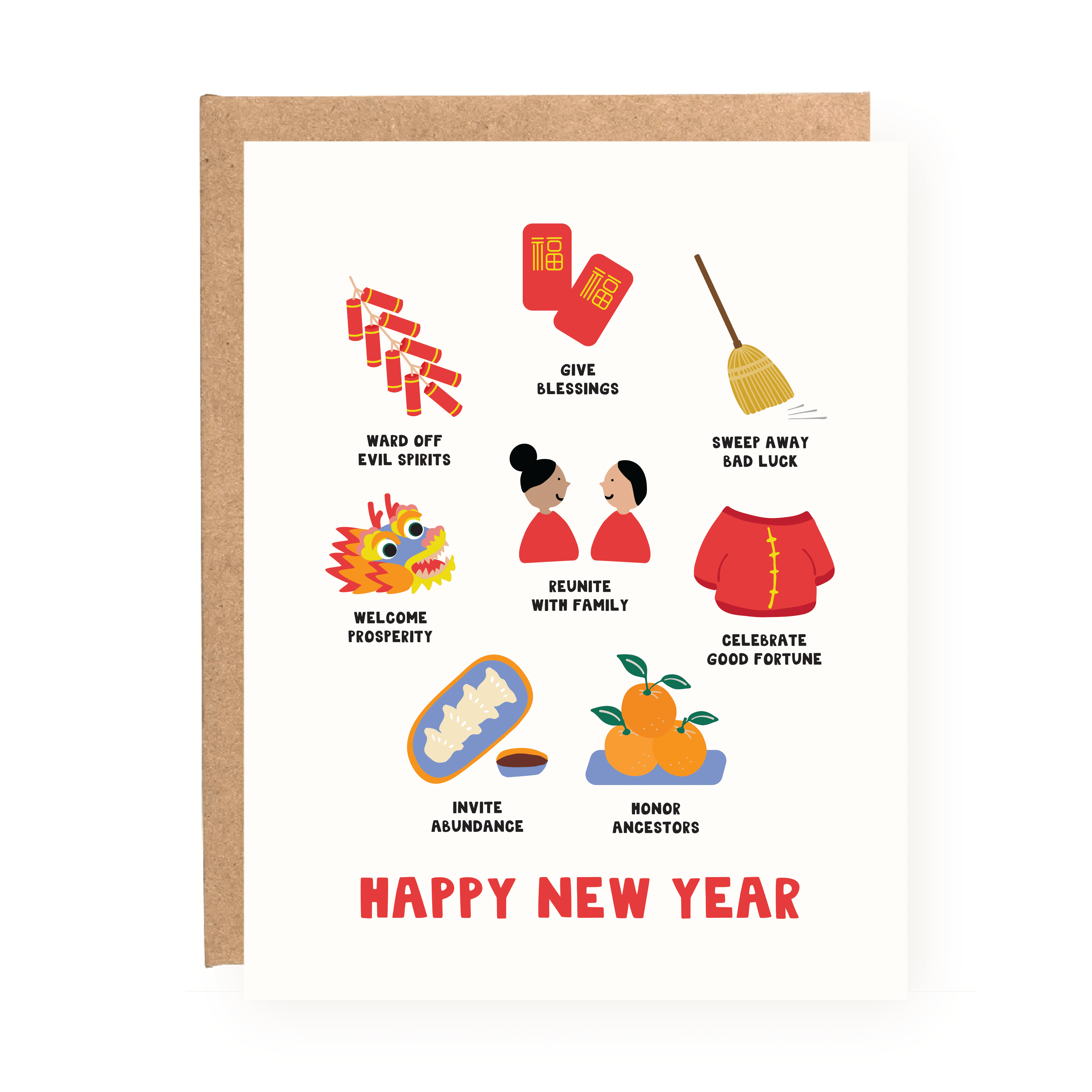 Traditions Lunar New Year Card - DIGS