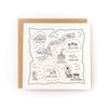 Treasure Map Love Card - DIGS