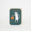 Trick or Treat Cat Halloween Card - DIGS