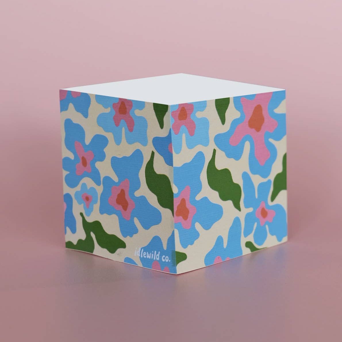 Trippy Daisies Sticky Note Cube - DIGS
