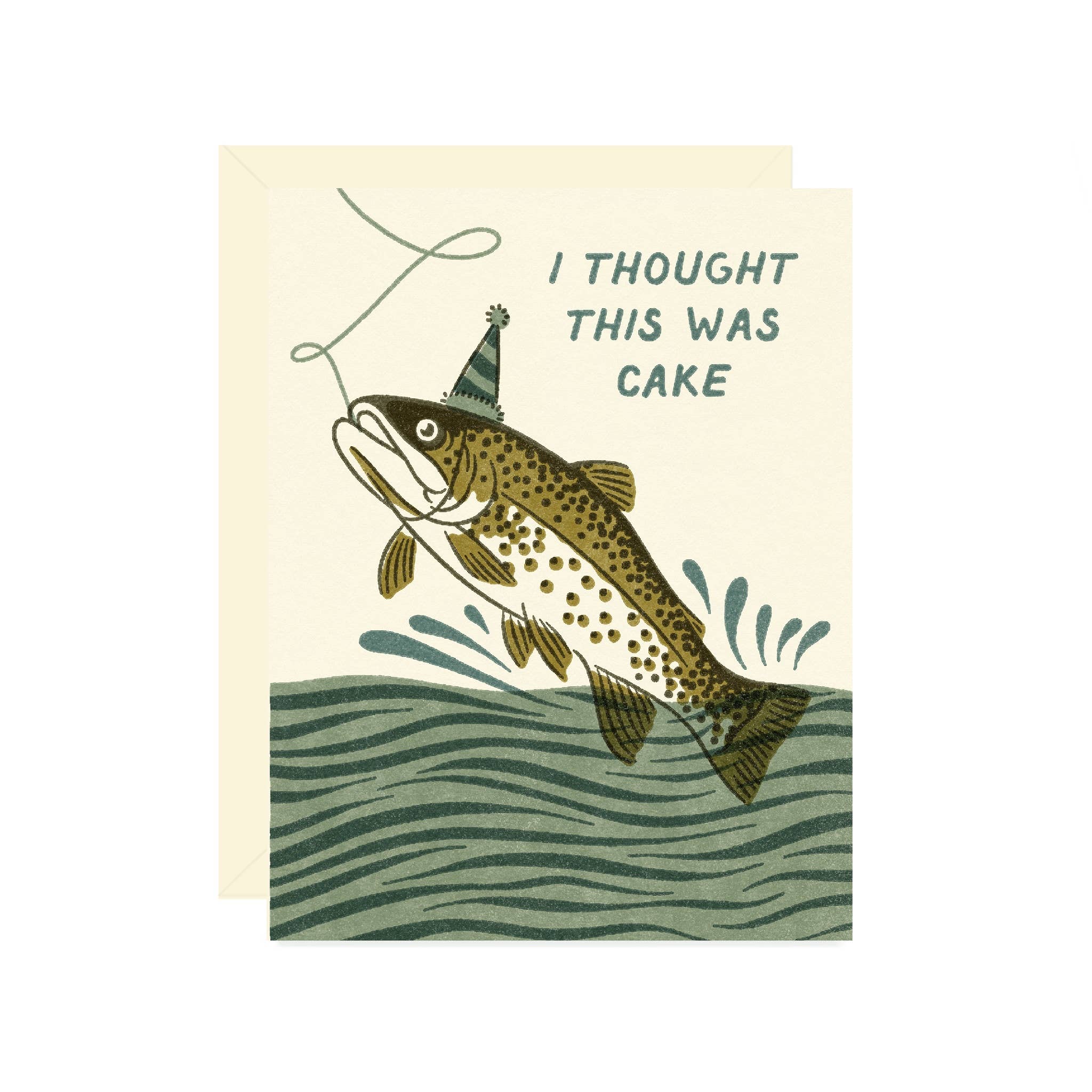 Trout Birthday Card - DIGS