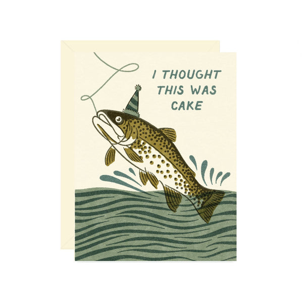 Trout Birthday Card - DIGS