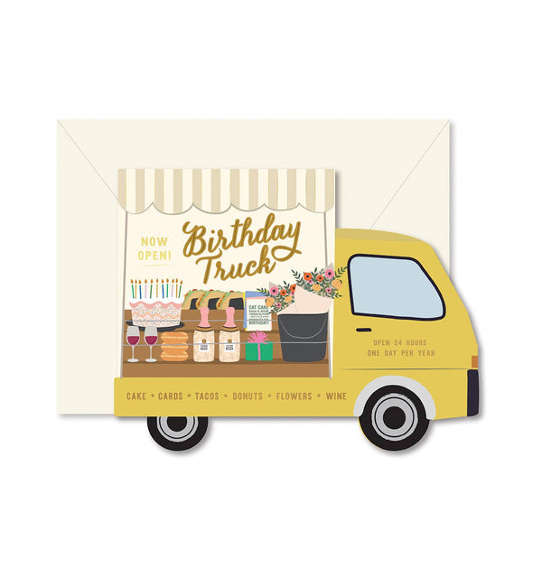 Truck Birthday Card - DIGS