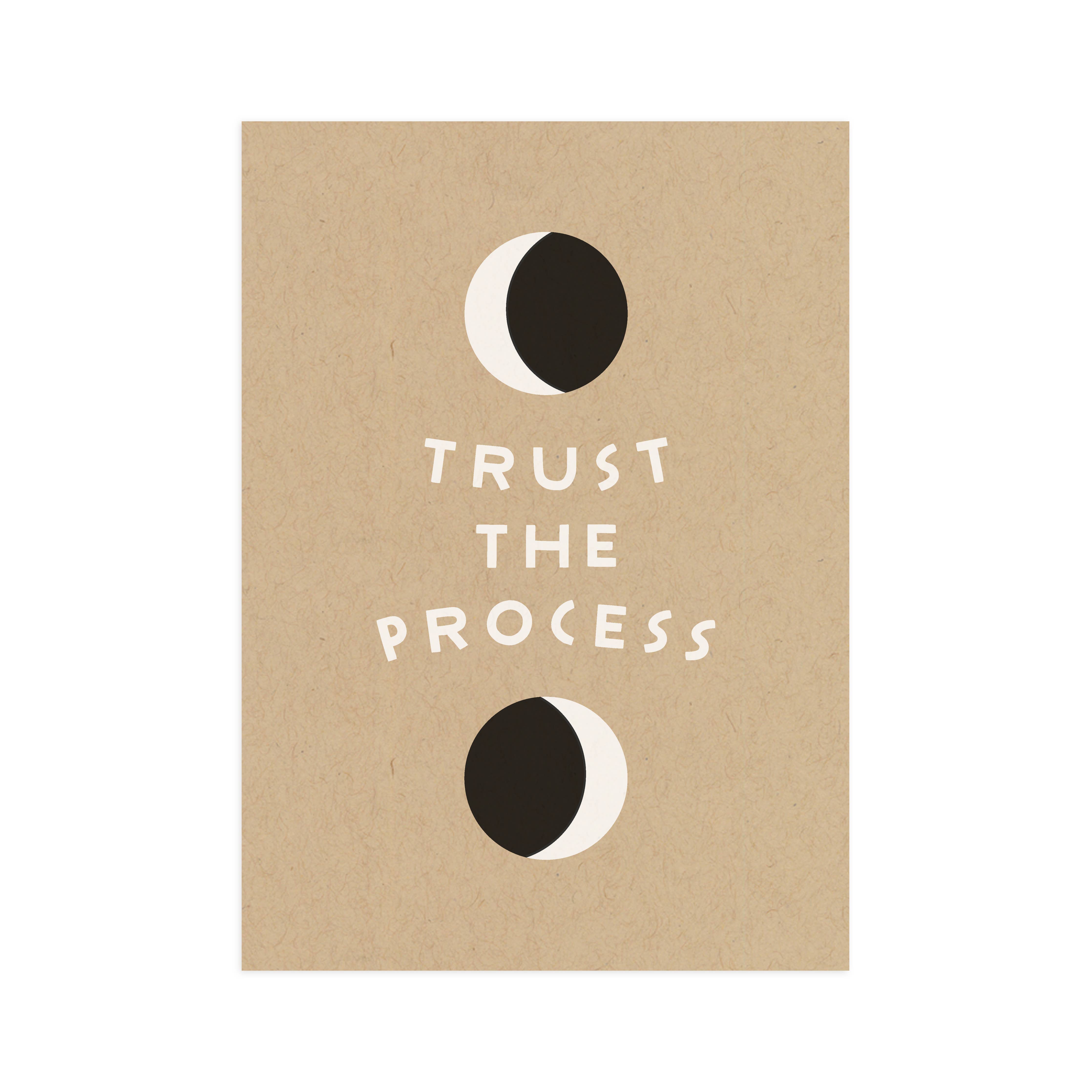 Trust The Process 5x7 Screen Print - DIGS