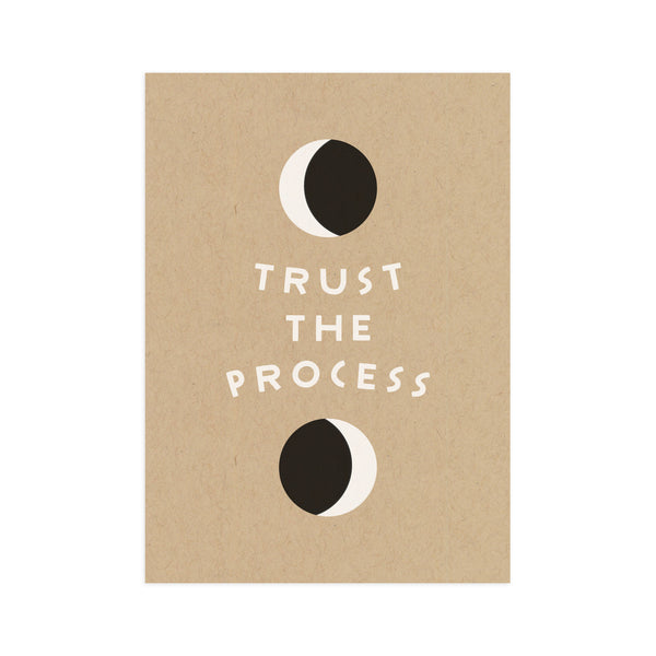 Trust The Process 5x7 Screen Print - DIGS