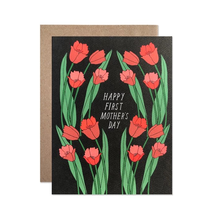 Tulips 1st Mother's Day Card - DIGS