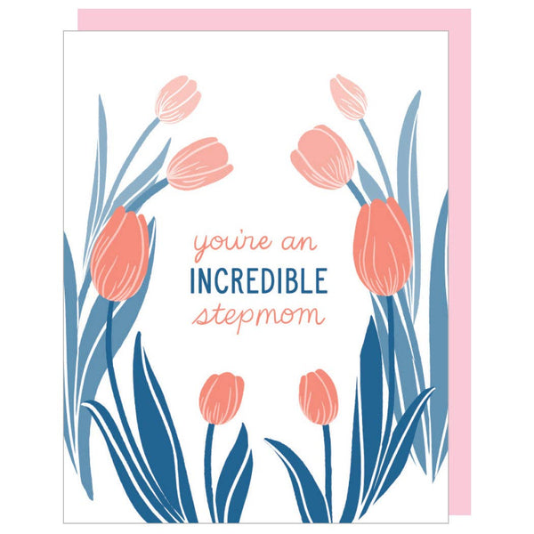 Tulips Stepmom Mother's Day Card - DIGS
