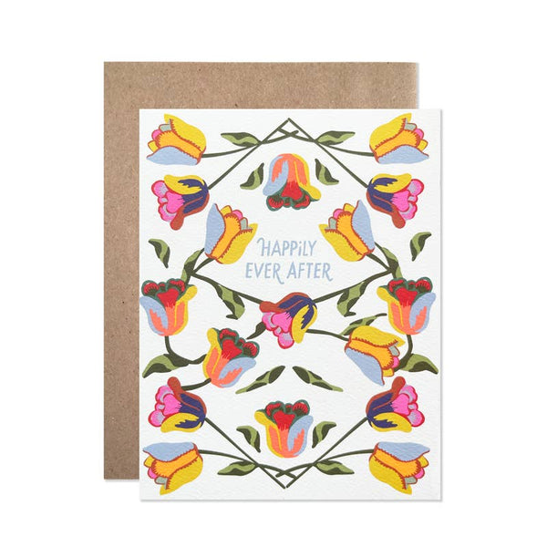 Tulips Wedding Card - DIGS