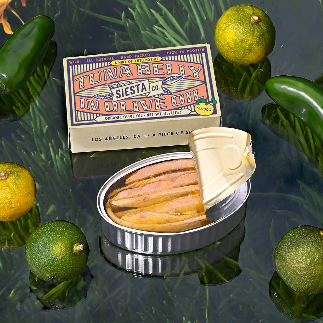 Tuna Belly in Yuzu Koshō EVOO - DIGS