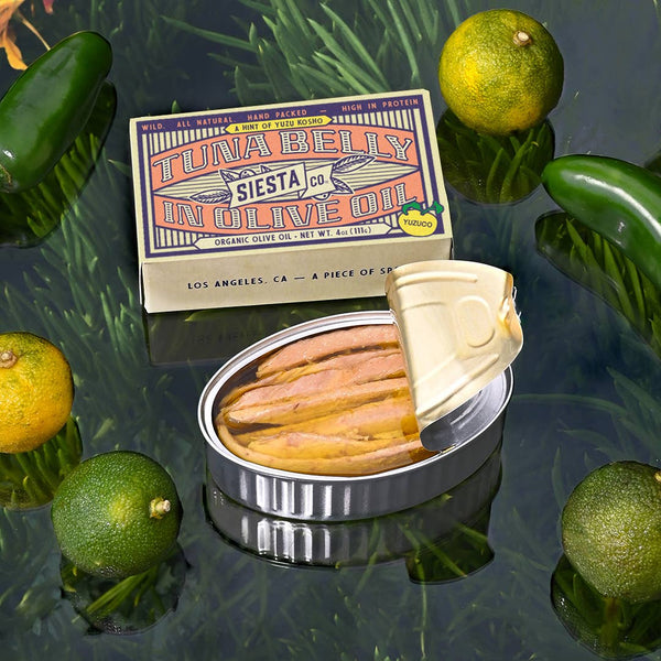 Tuna Belly in Yuzu Koshō EVOO - DIGS