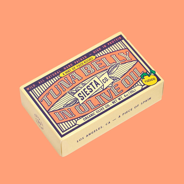 Tuna Belly in Yuzu Koshō EVOO - DIGS