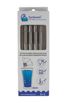 Turtleneck Stainless Steel Bendable Straws - DIGS