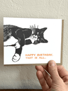 Tuxedo Cat Birthday Cat - DIGS
