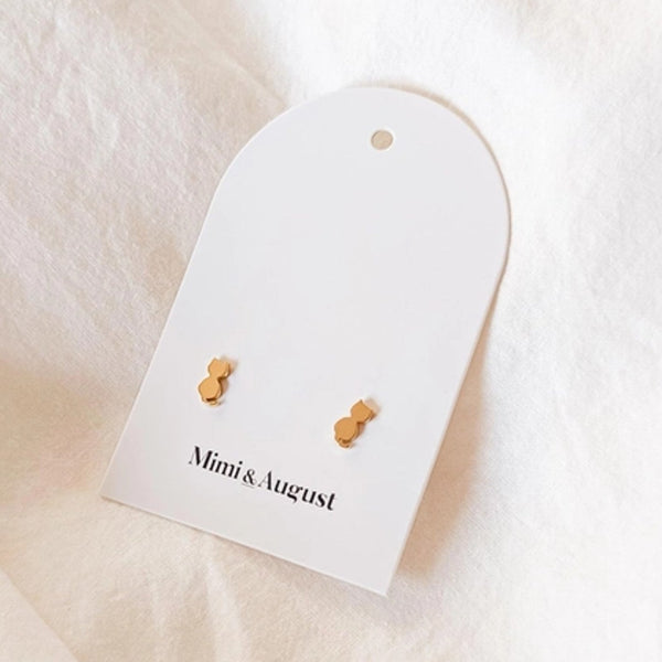 Two Little Cats/Deux Petits Chats Earrings - DIGS