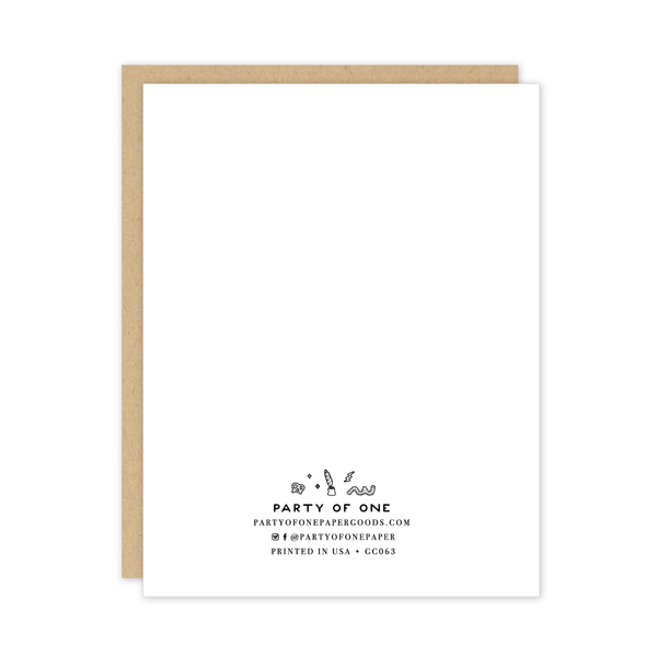 Unblinking Dog Love Card - DIGS