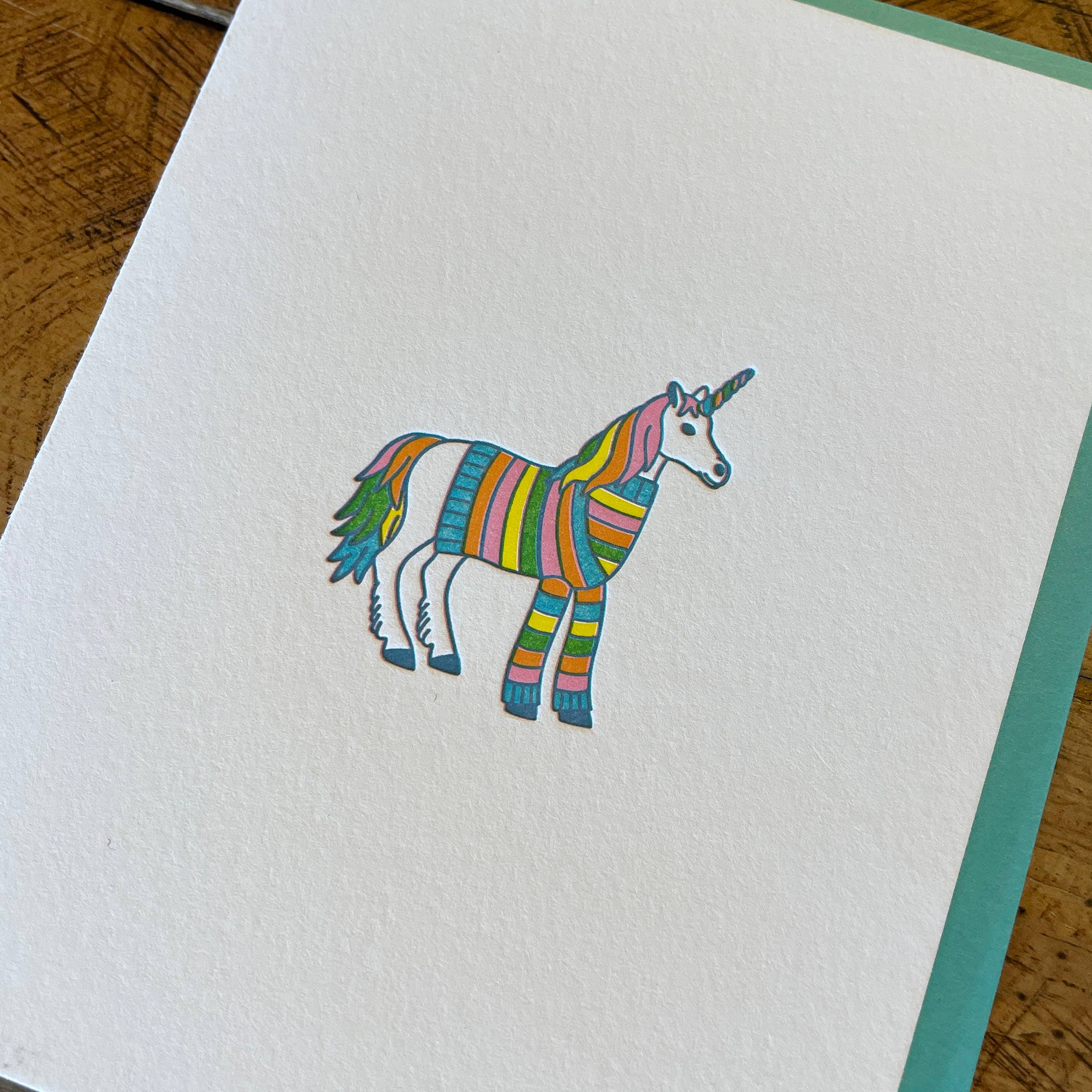 Unicorn Sweater Card - DIGS