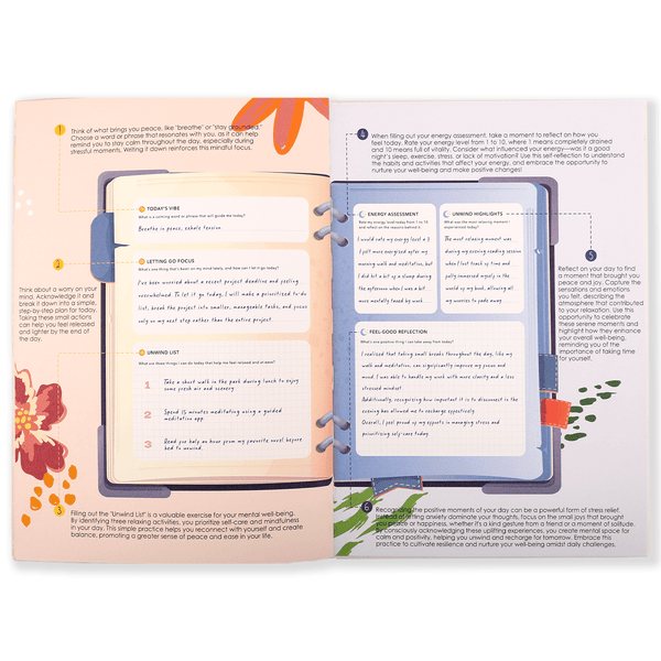 Unwind Every Day Self Care Art Workbook - DIGS