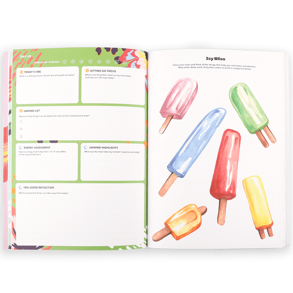 Unwind Every Day Self Care Art Workbook - DIGS