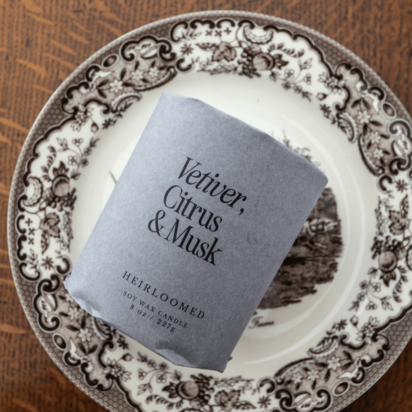 Vetiver, Citrus & Musk Candle - DIGS
