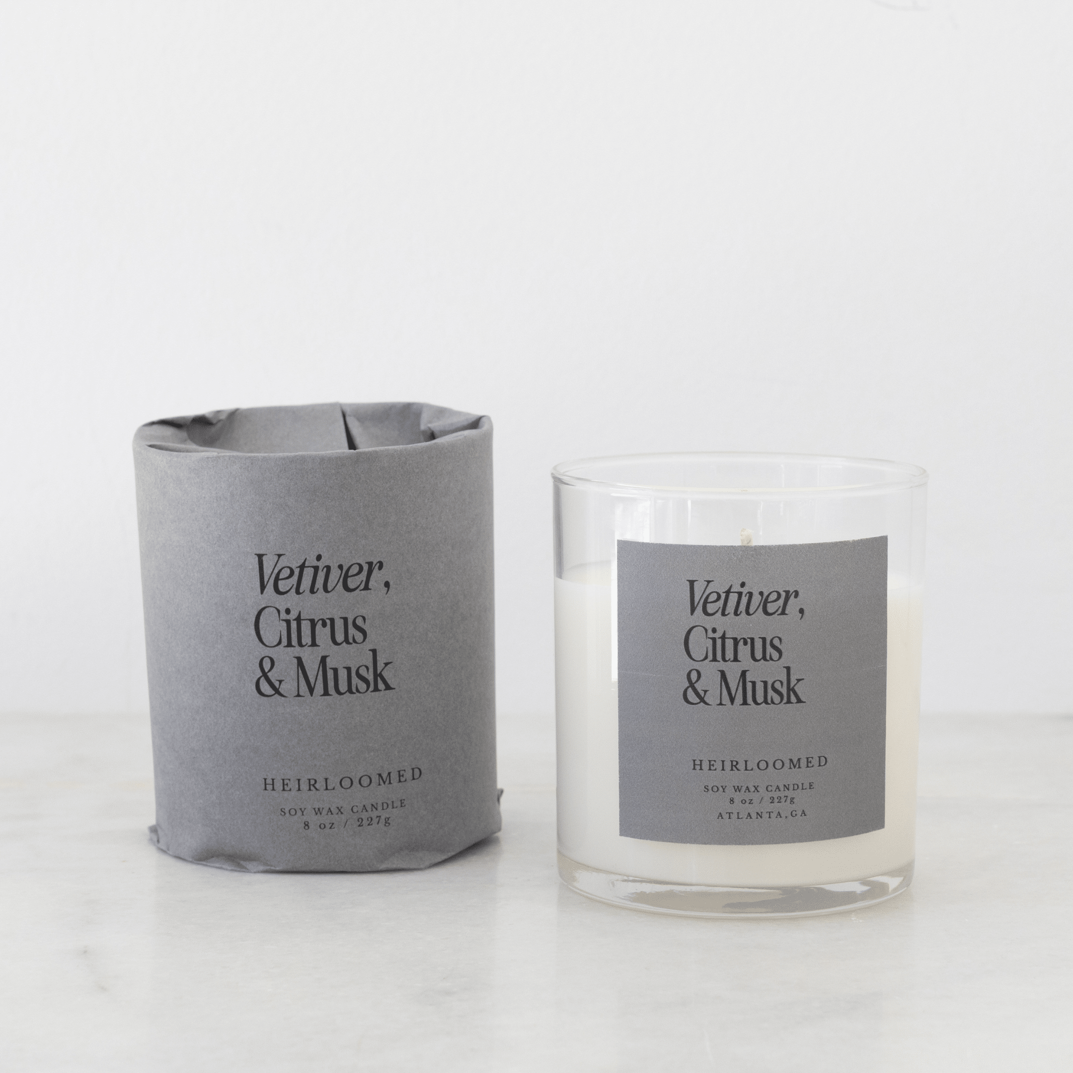 Vetiver, Citrus & Musk Candle - DIGS