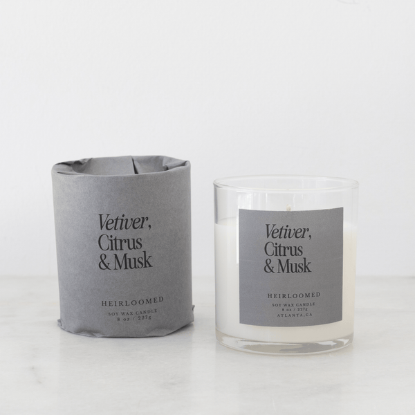 Vetiver, Citrus & Musk Candle - DIGS
