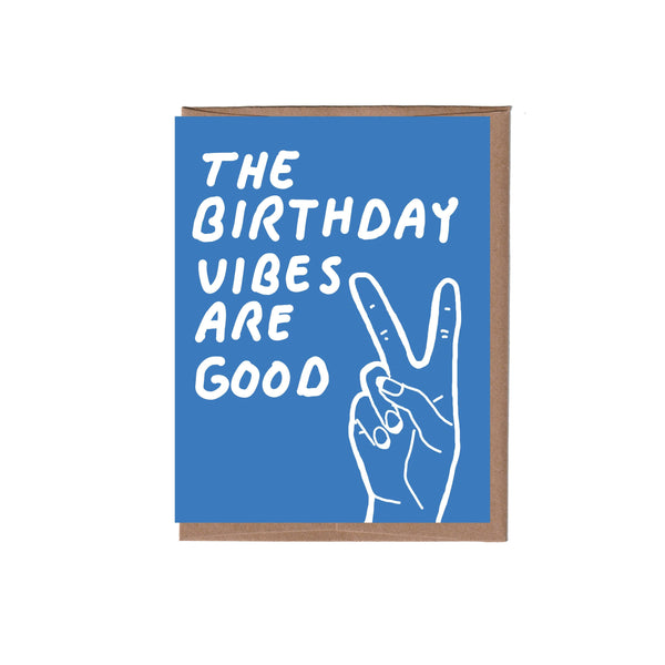 Vibes Birthday Card - DIGS