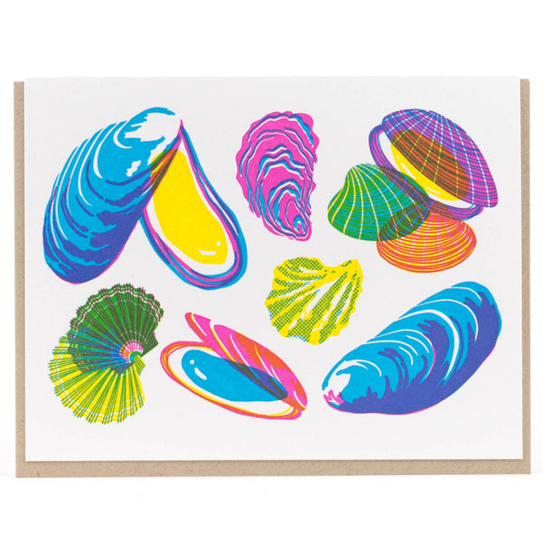 Vibrant Mollusks Card - DIGS