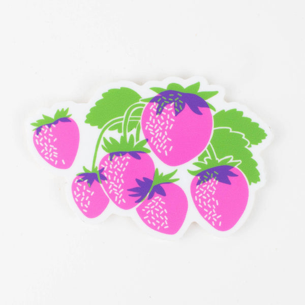 Vibrant Strawberries Sticker - DIGS