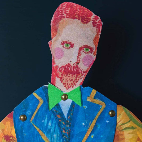 Vincent Van Gogh Cut and Make Puppet - DIGS
