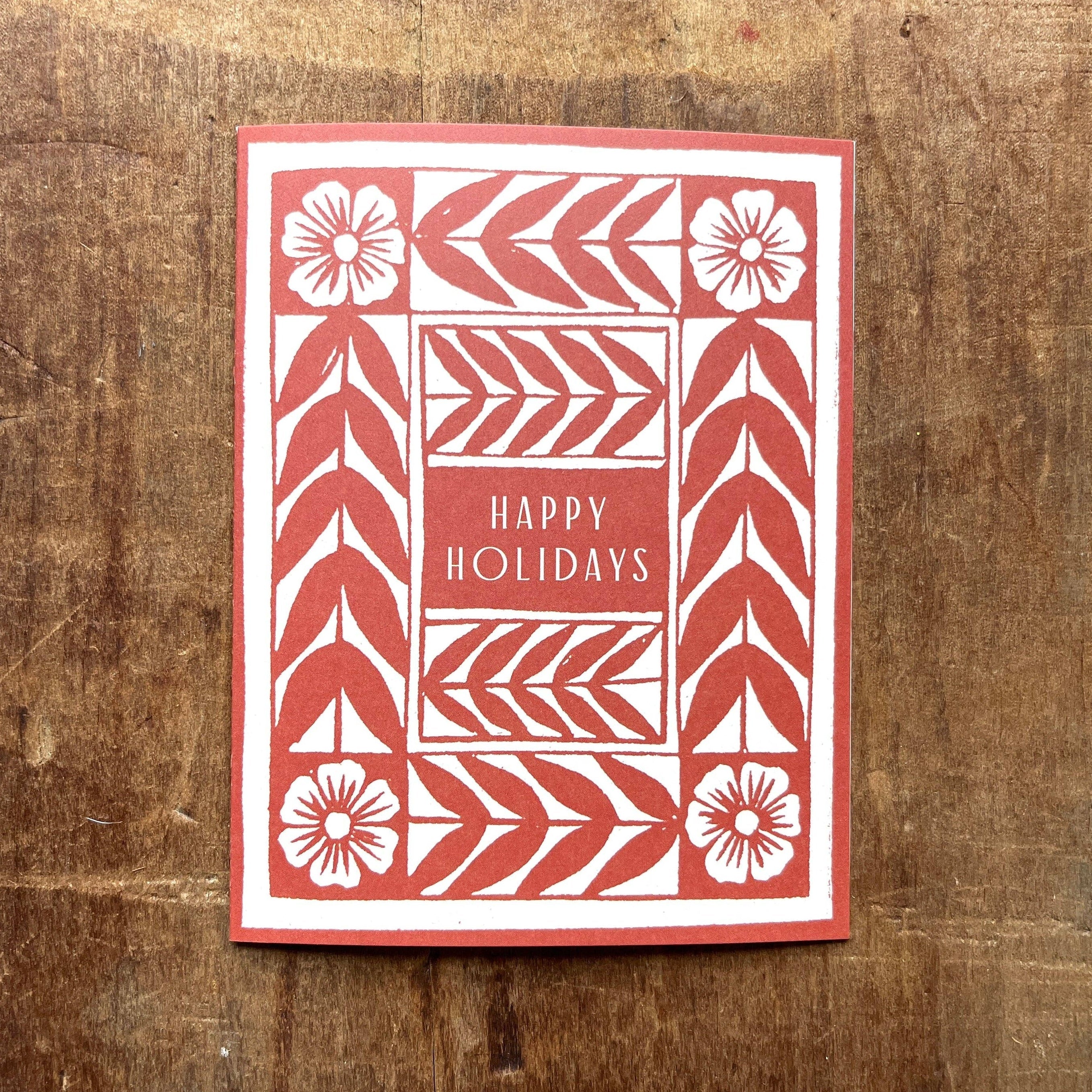 Vine & Flower Holiday Card - DIGS