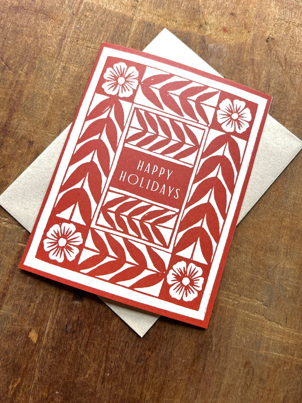 Vine & Flower Holiday Card - DIGS
