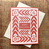 Vine & Flower Holiday Card - DIGS