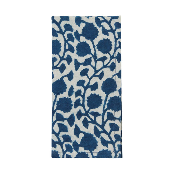 Vinebloom Block Print Napkins Set of 4 - DIGS