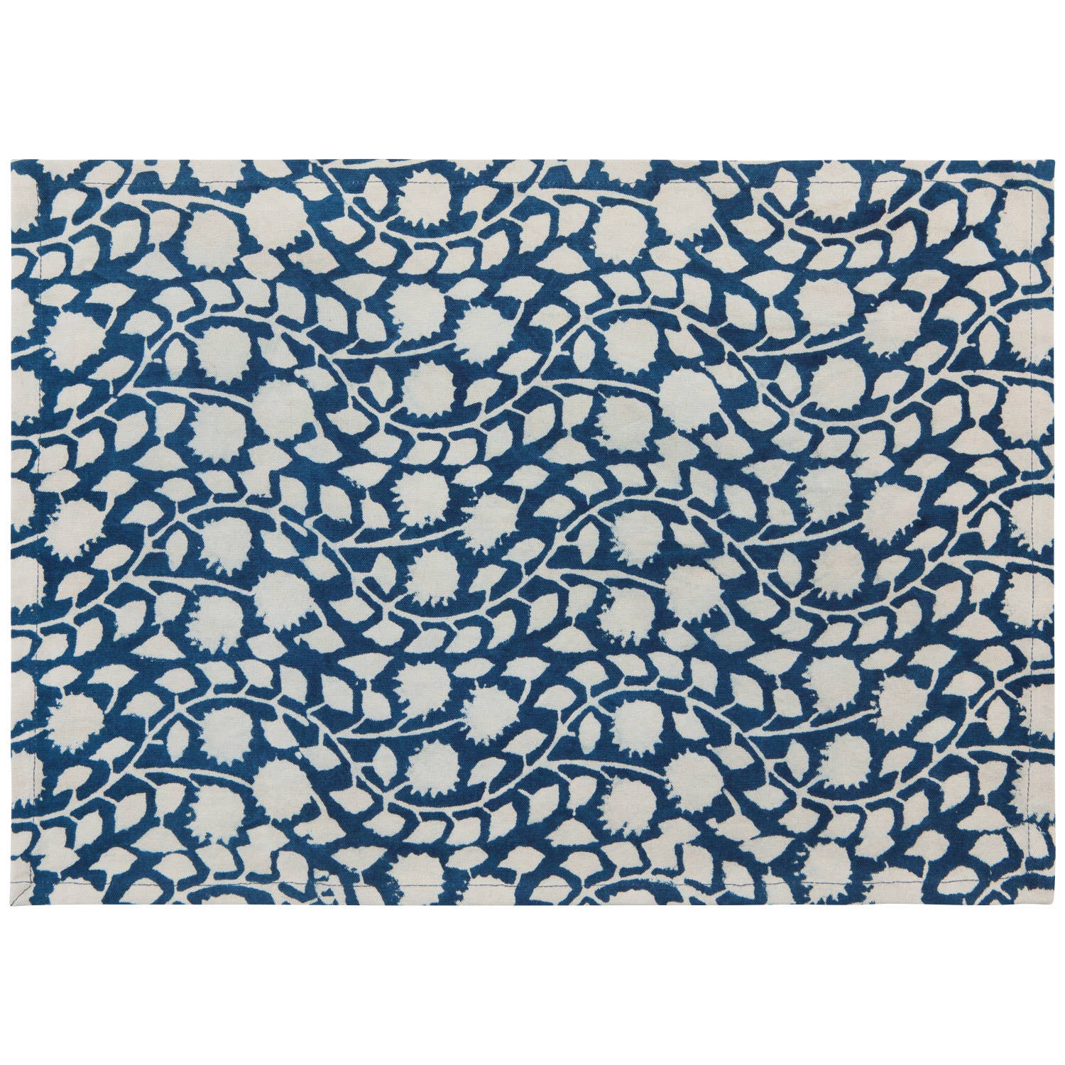 Vinebloom Block Print Placemats Set of 4 - DIGS