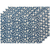 Vinebloom Block Print Placemats Set of 4 - DIGS