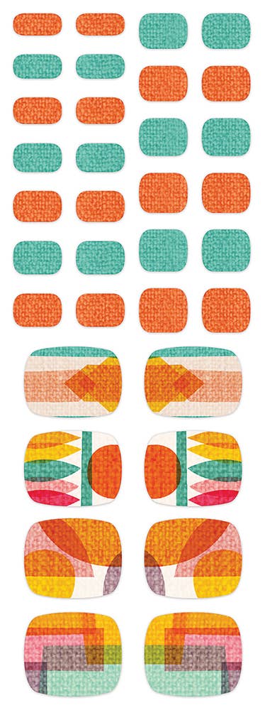 Vivid Sunset Pedi Nail Wrap Kit - DIGS