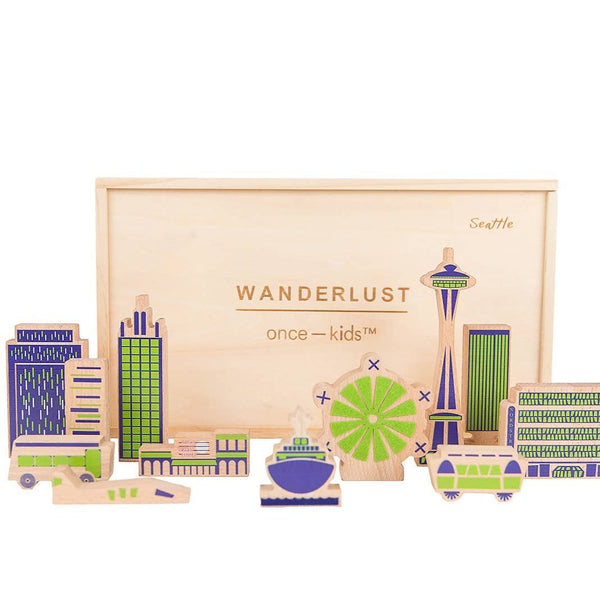 Wanderlust Seattle Wooden Play Set - DIGS