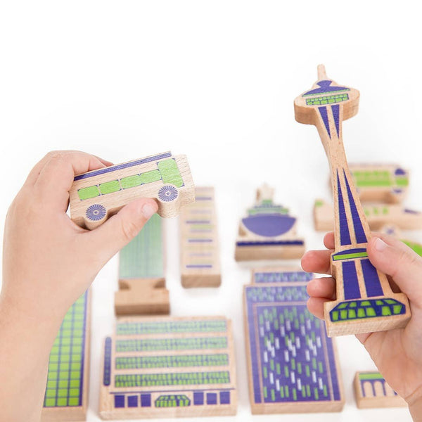 Wanderlust Seattle Wooden Play Set - DIGS